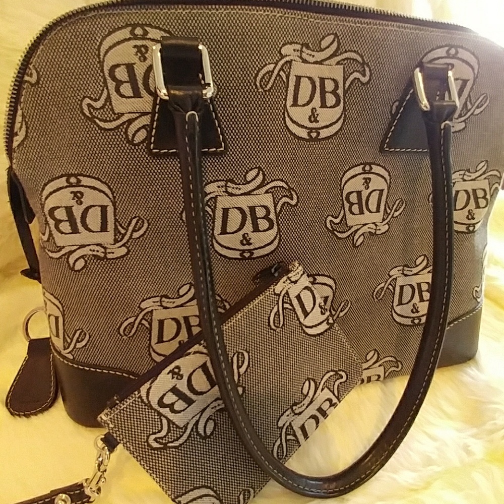 Dooney & Bourke Bag Logo Satchel